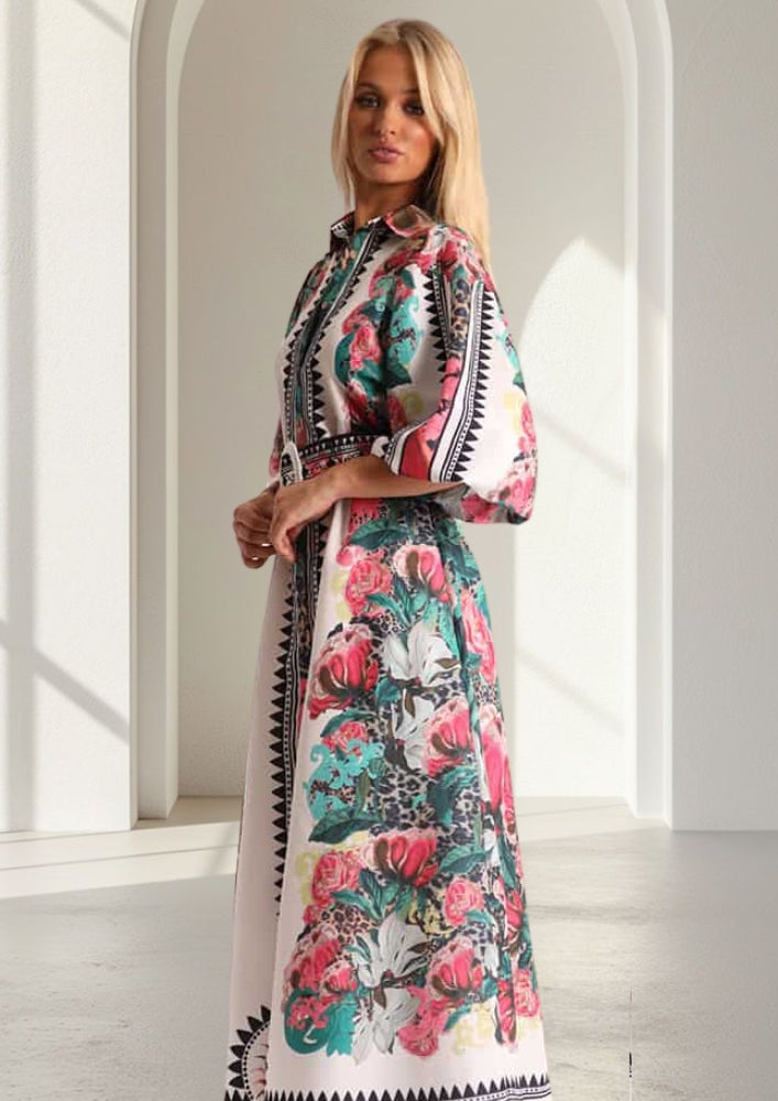 Florentina Long Dress | Floral