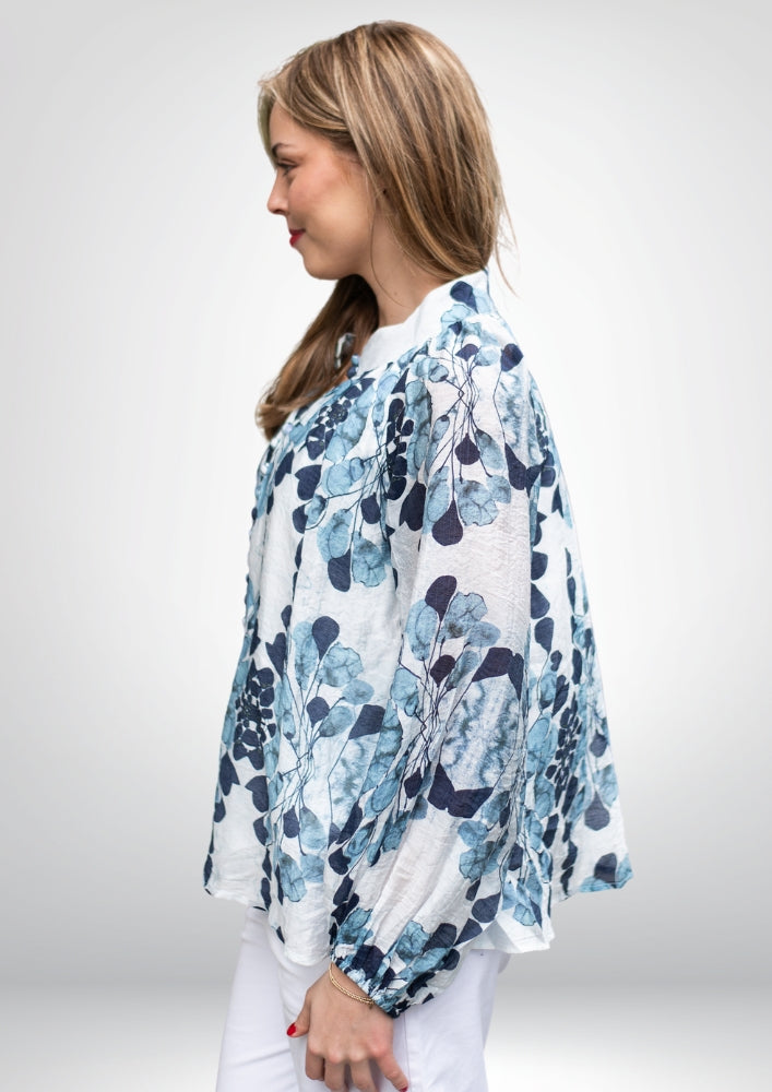 Stella Blouse | Blue