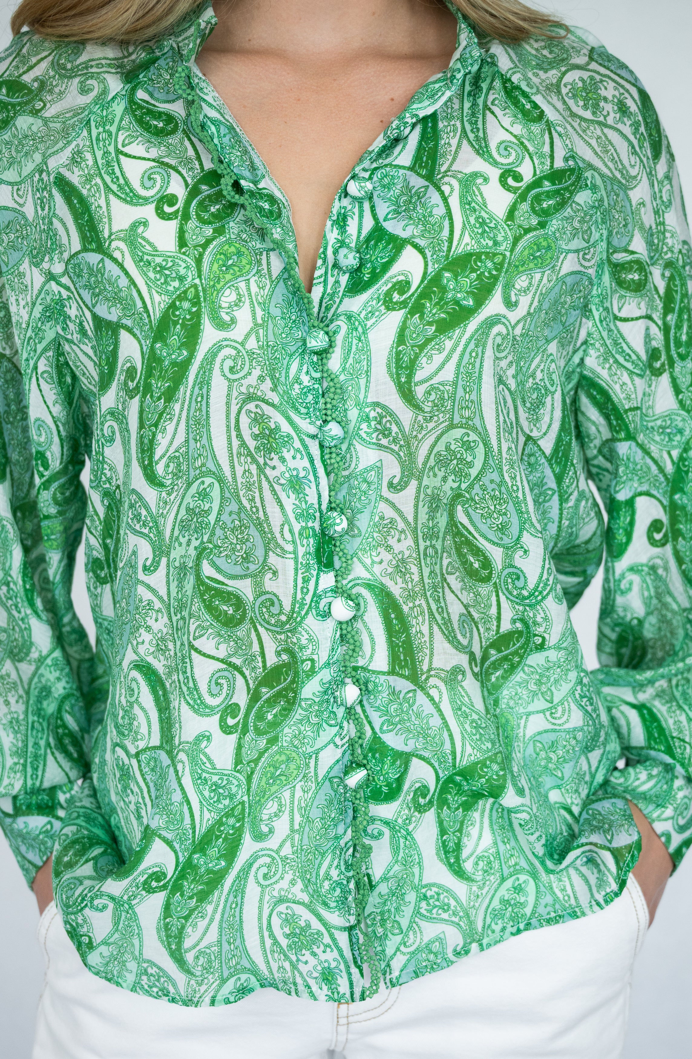 Delray Blouse | Green