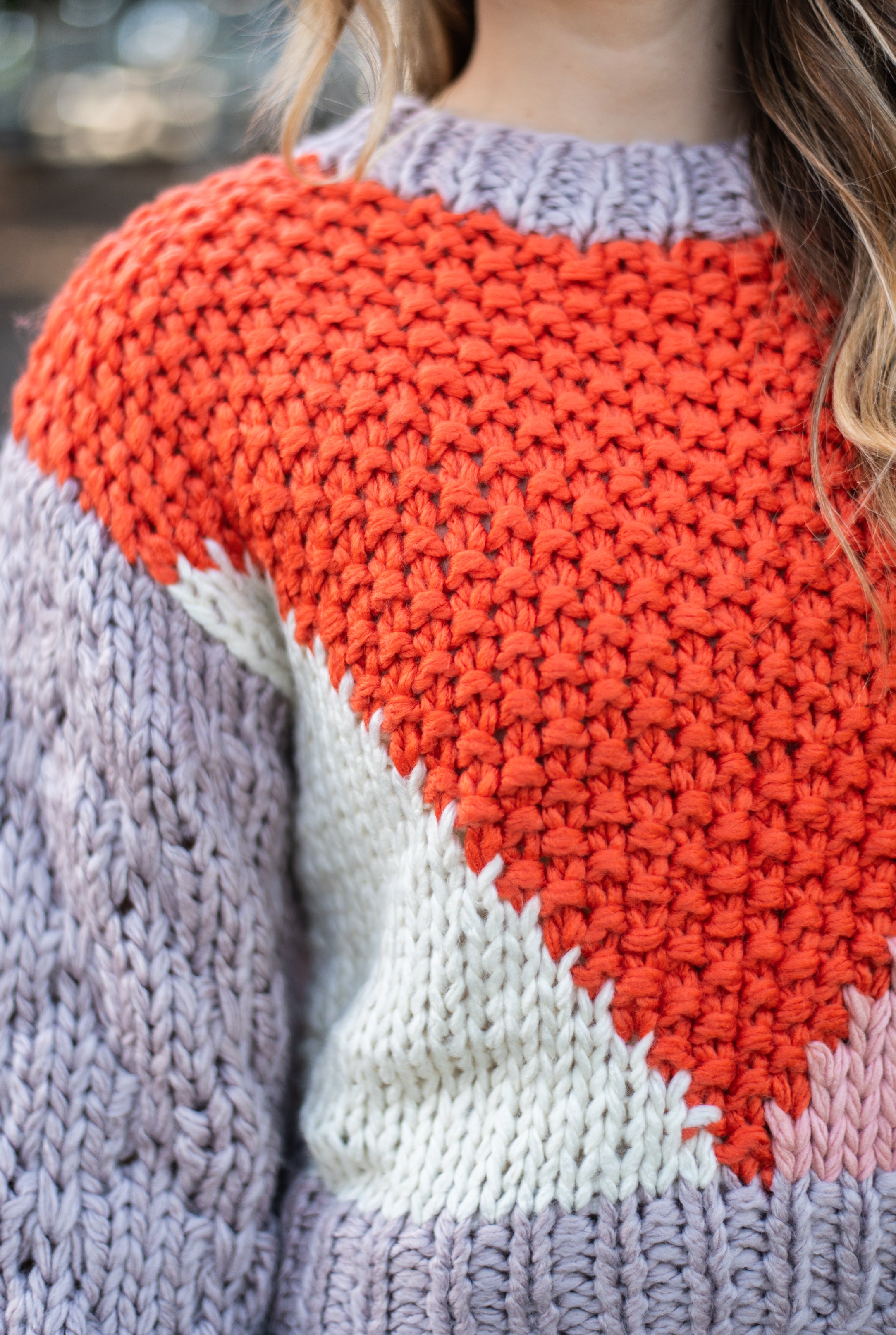Hyams Handmade Jumper | Orange