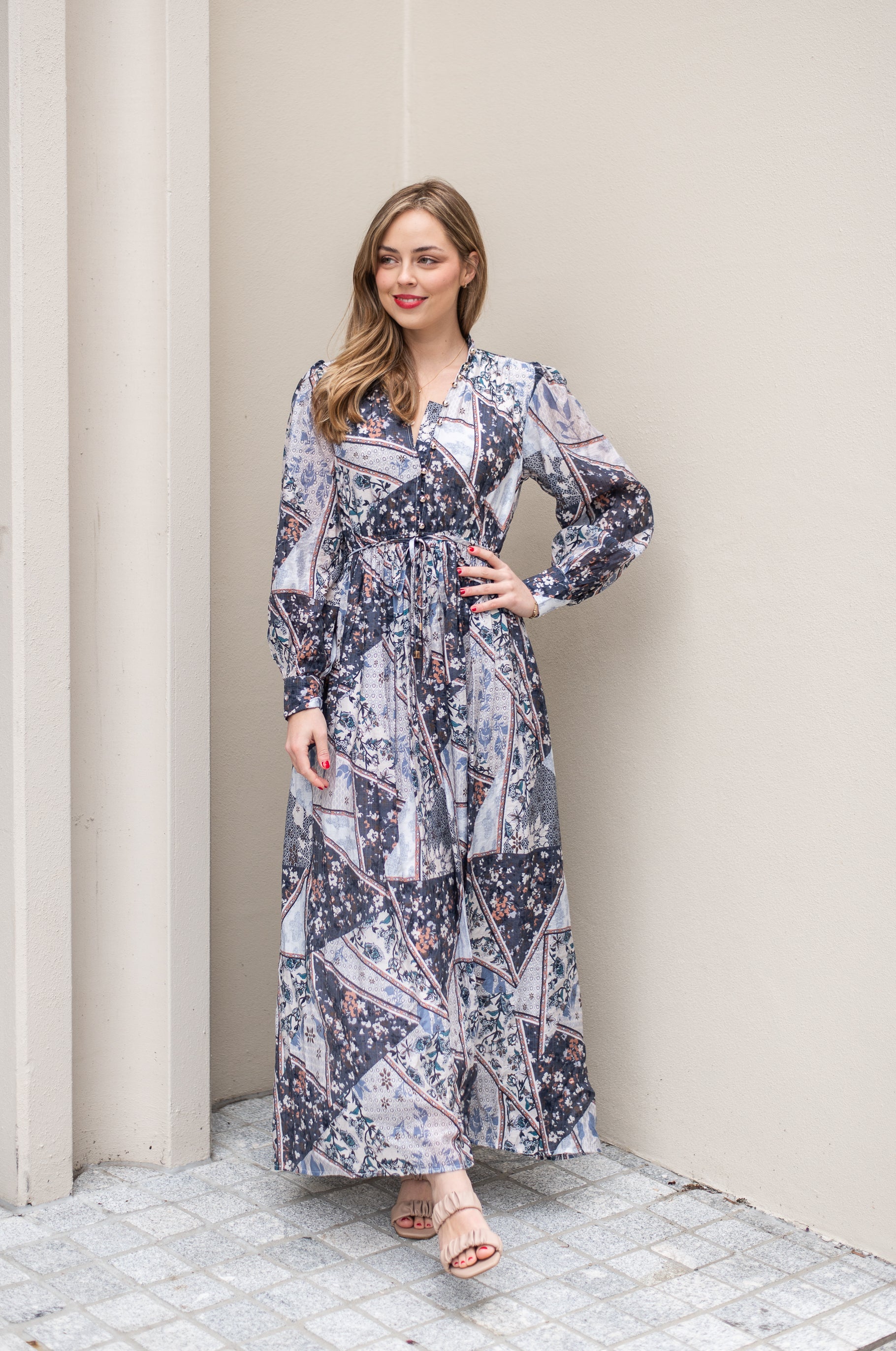 Myka Dress | Grey