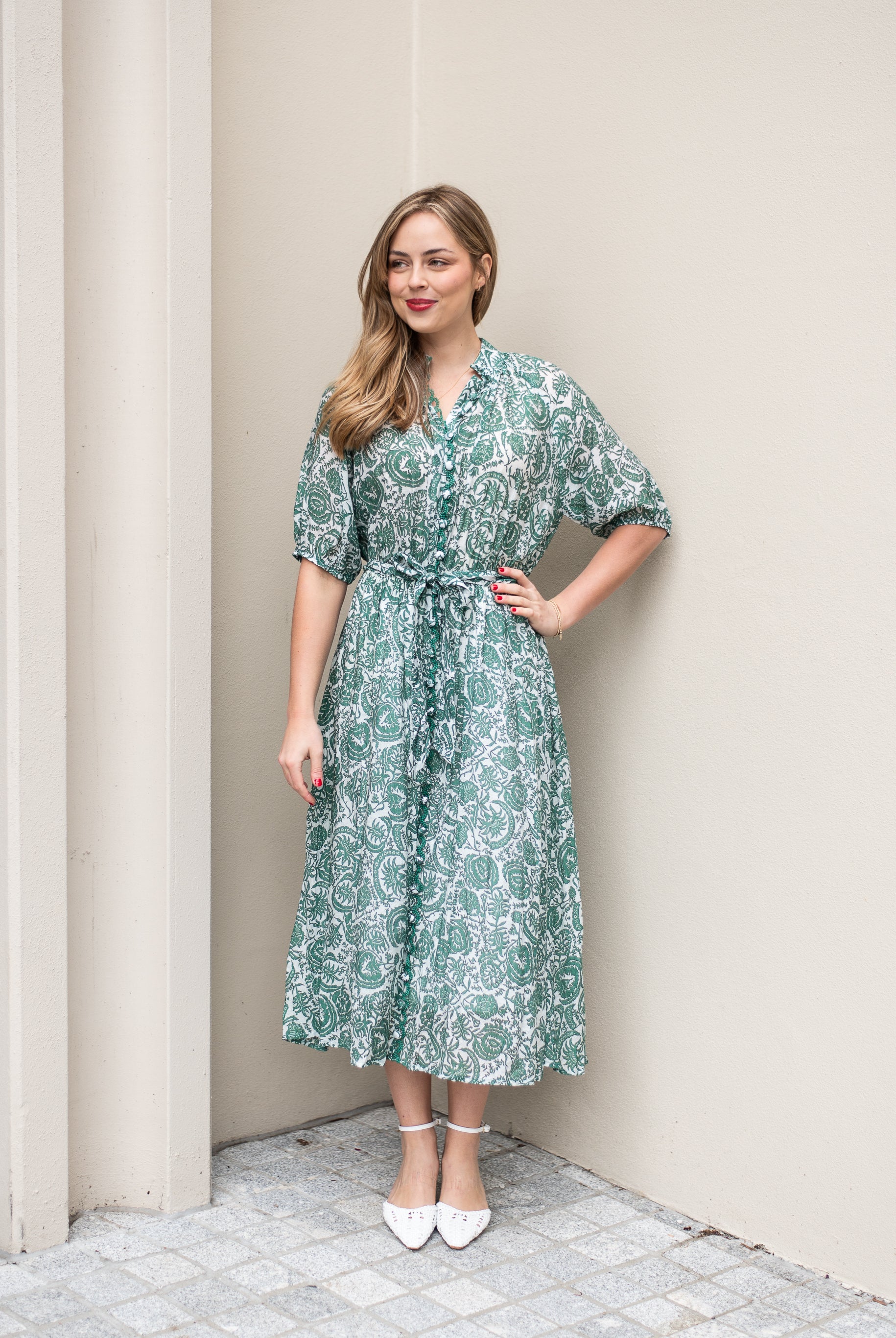 Vera Dress | Green