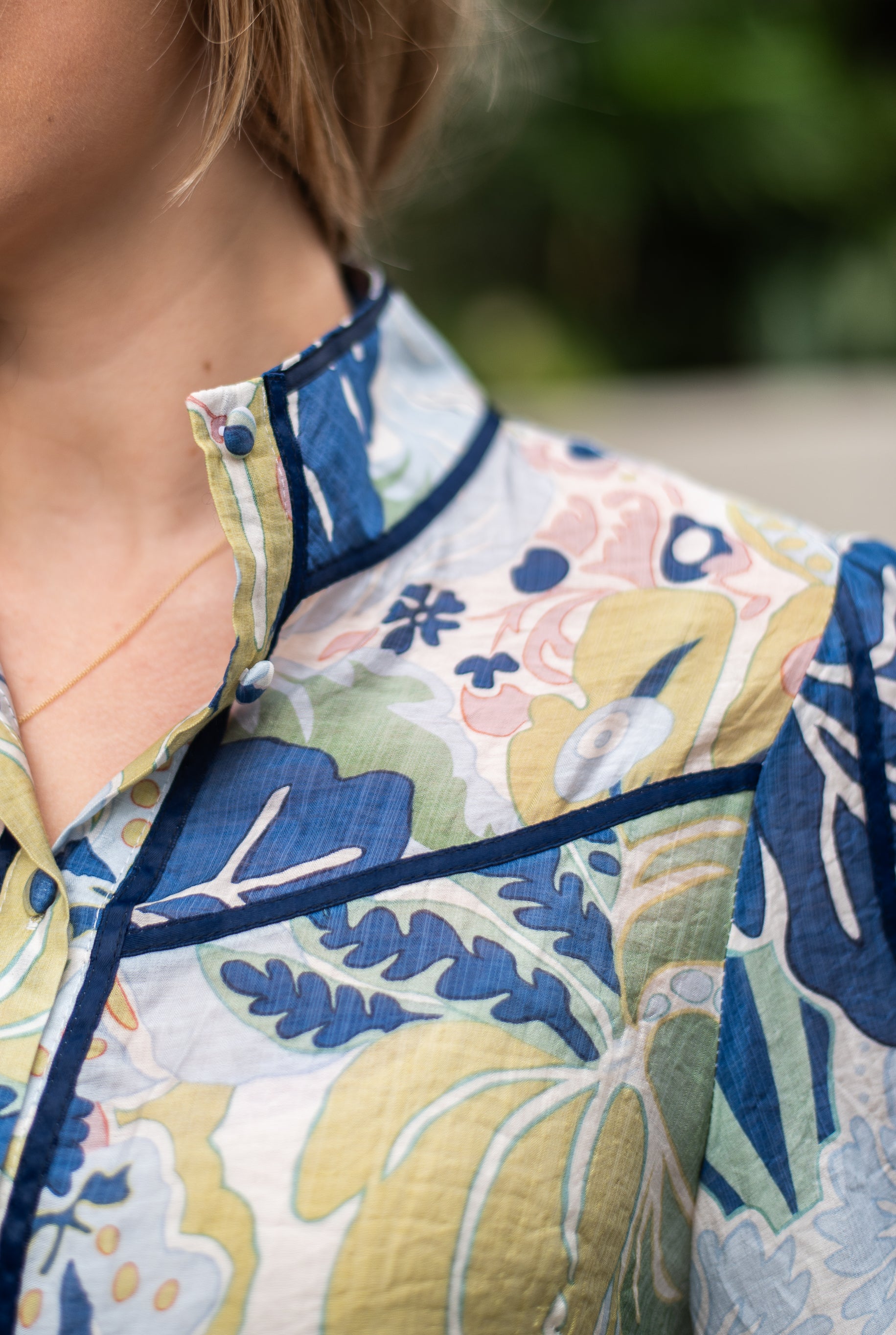 Venice Blouse | Seagrass