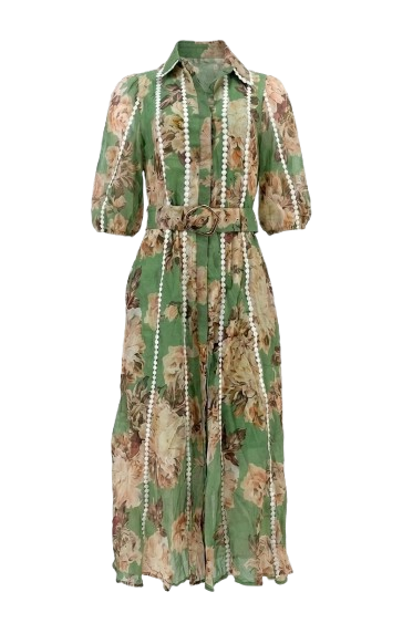 Marcella Dress | Green