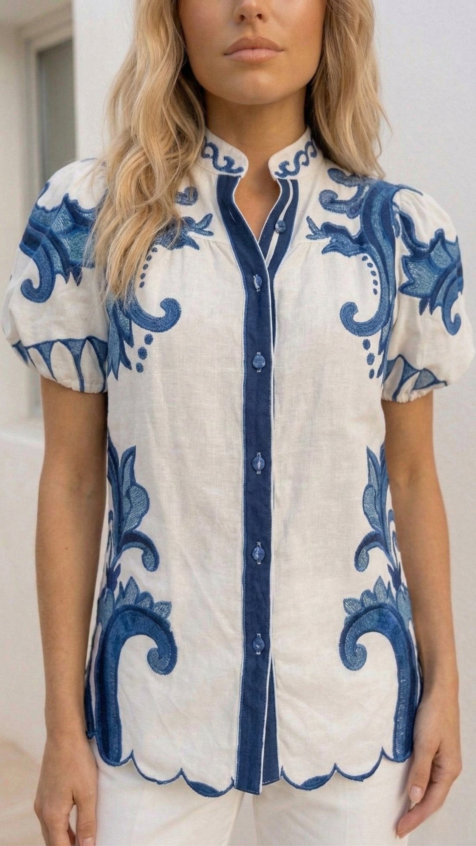 Mila Shirt | Blue