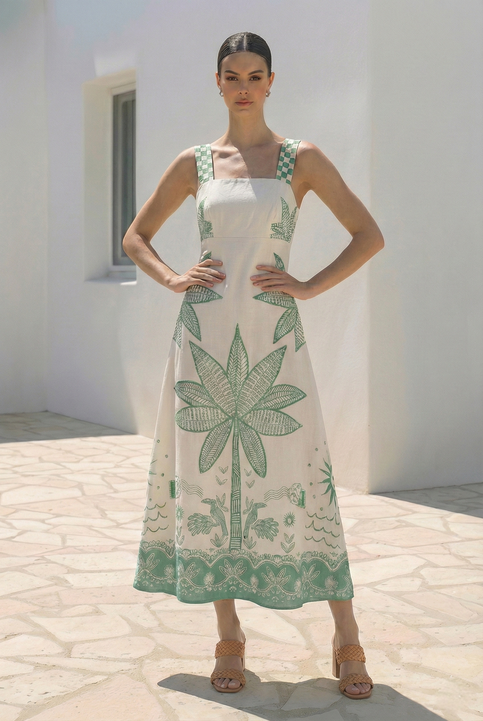 Palma Sundress | Green