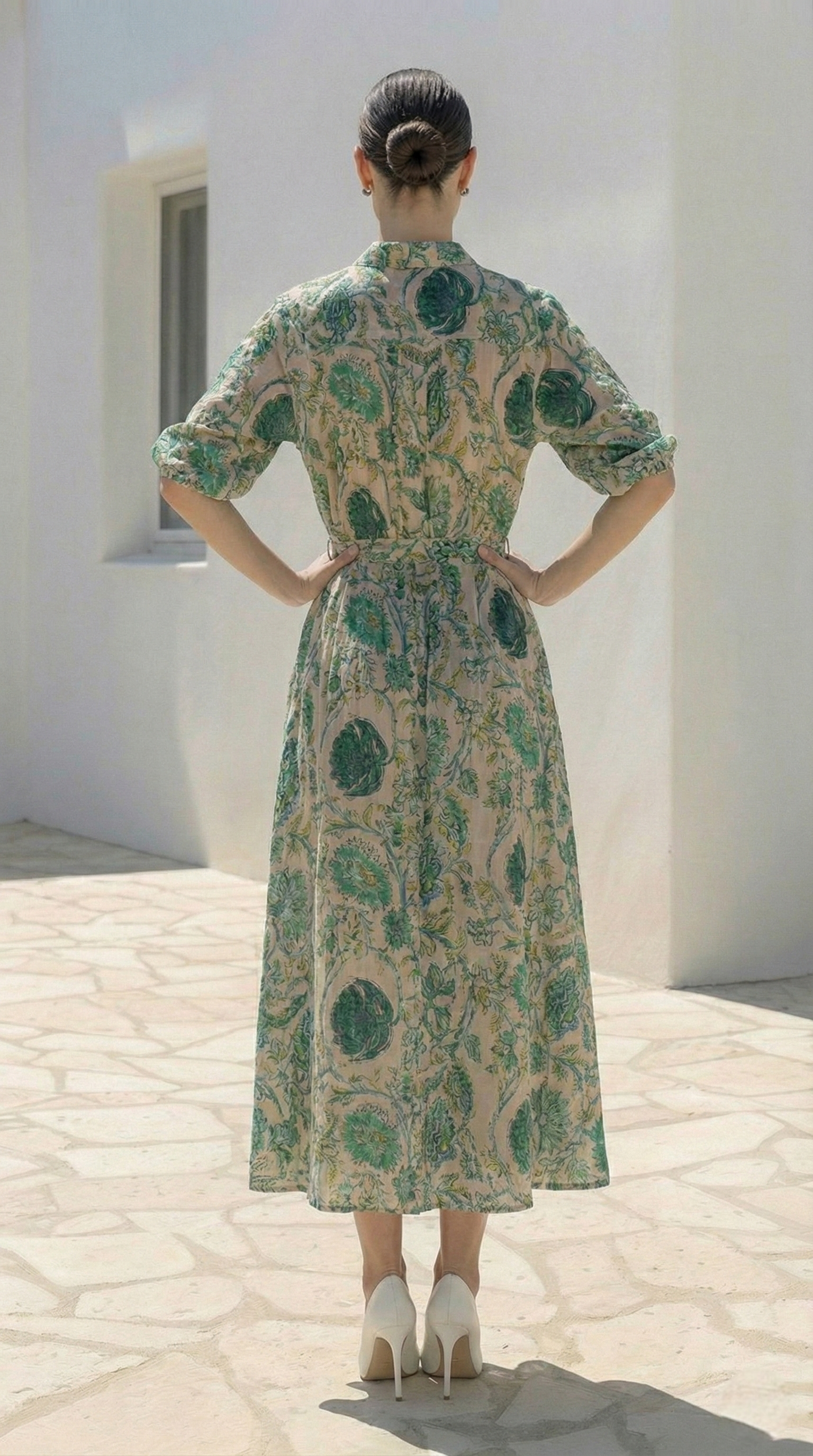 Elaine Dress | Green