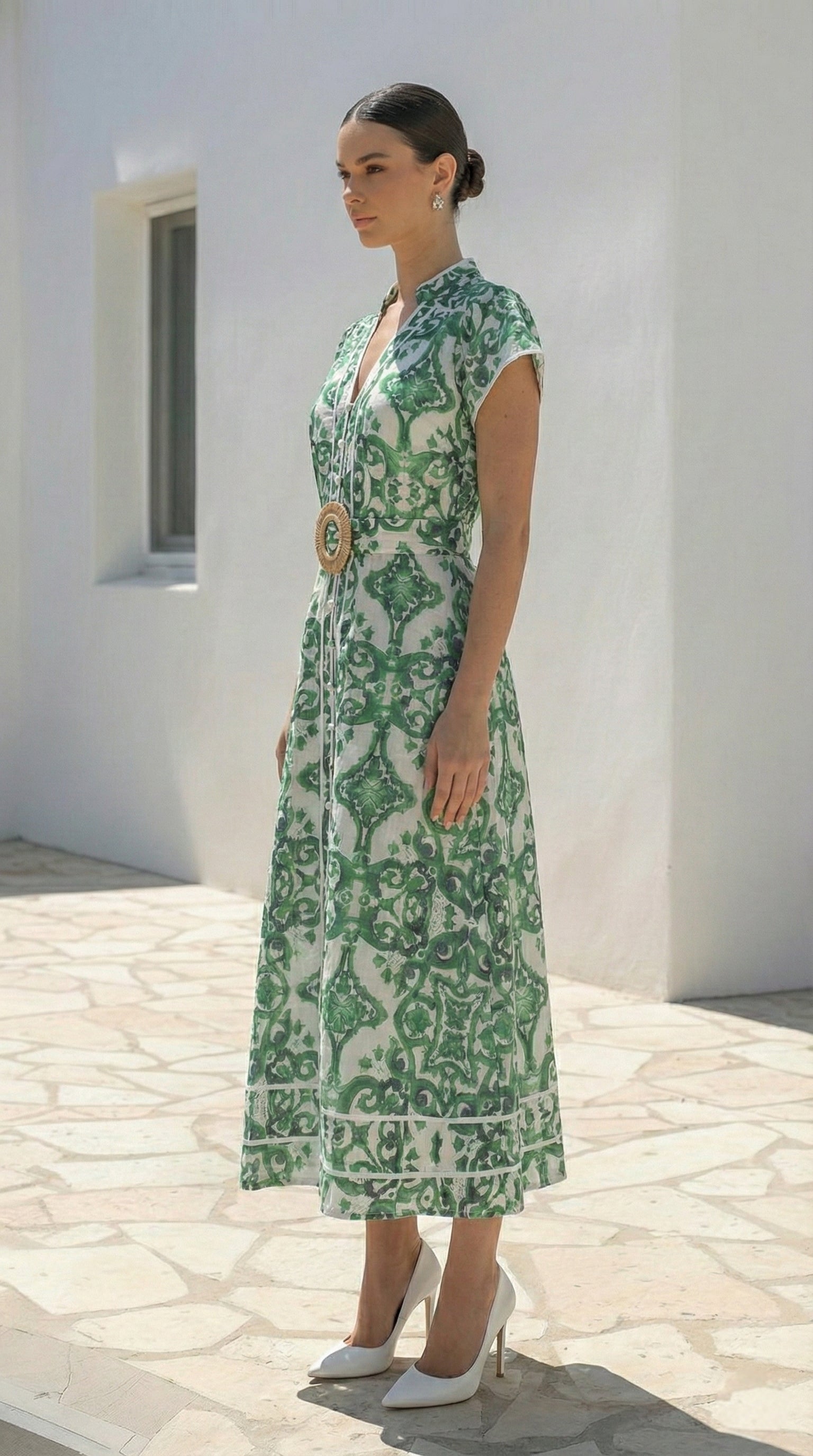 Estelle Dress | Green