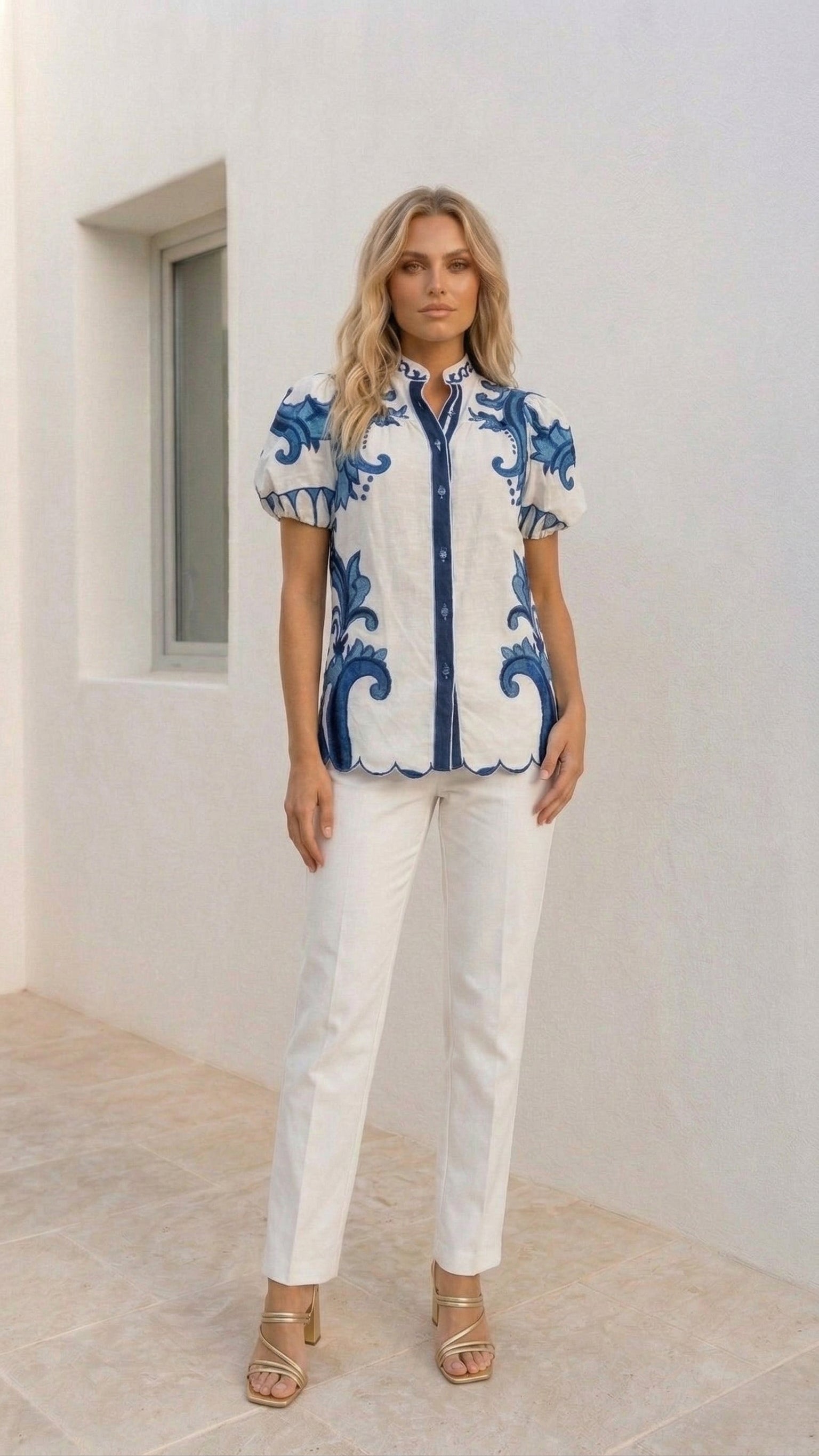 Mila Shirt | Blue