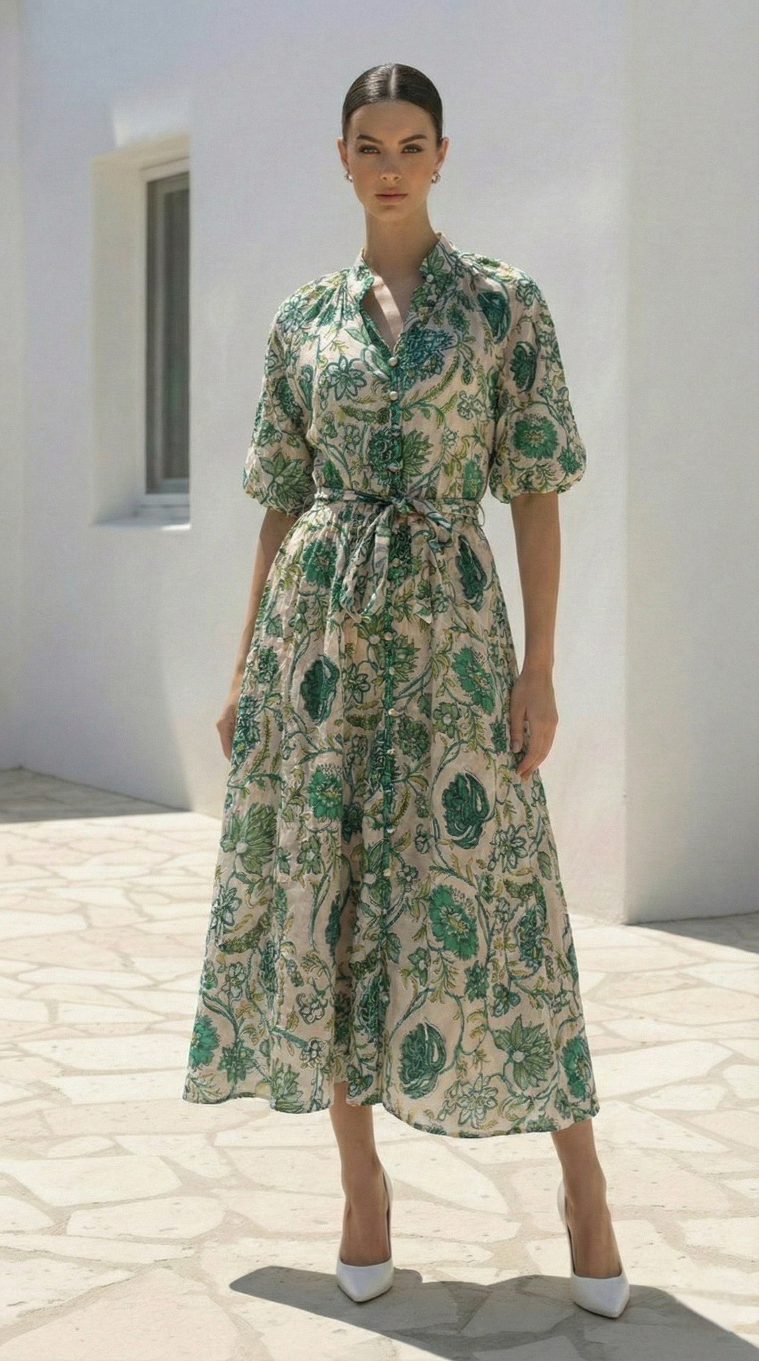 Elaine Dress | Green