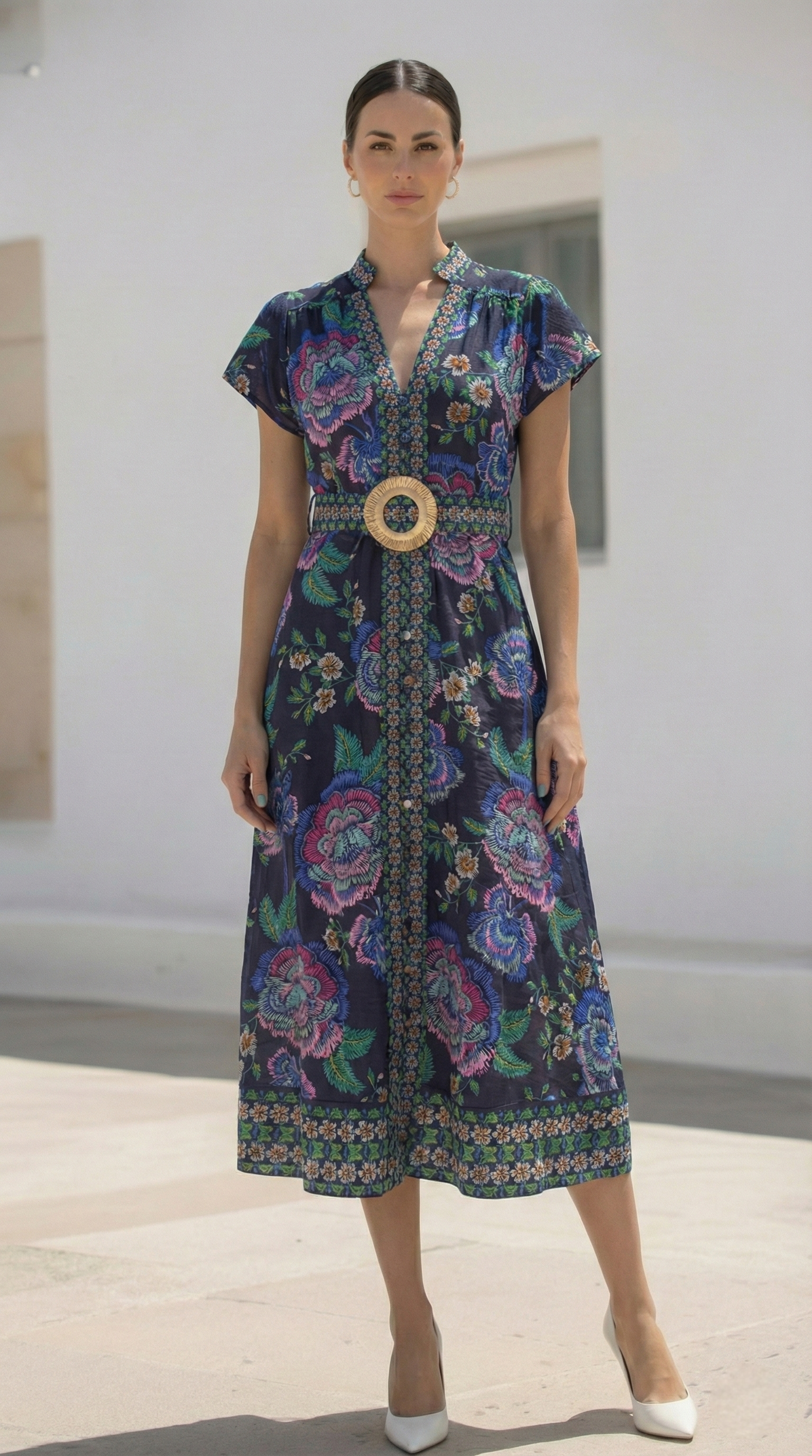 Lucinda Dress | Navy