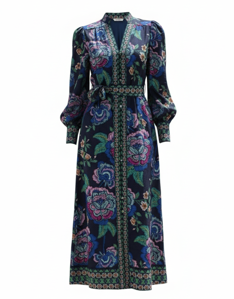 Liberty Dress | Navy Floral
