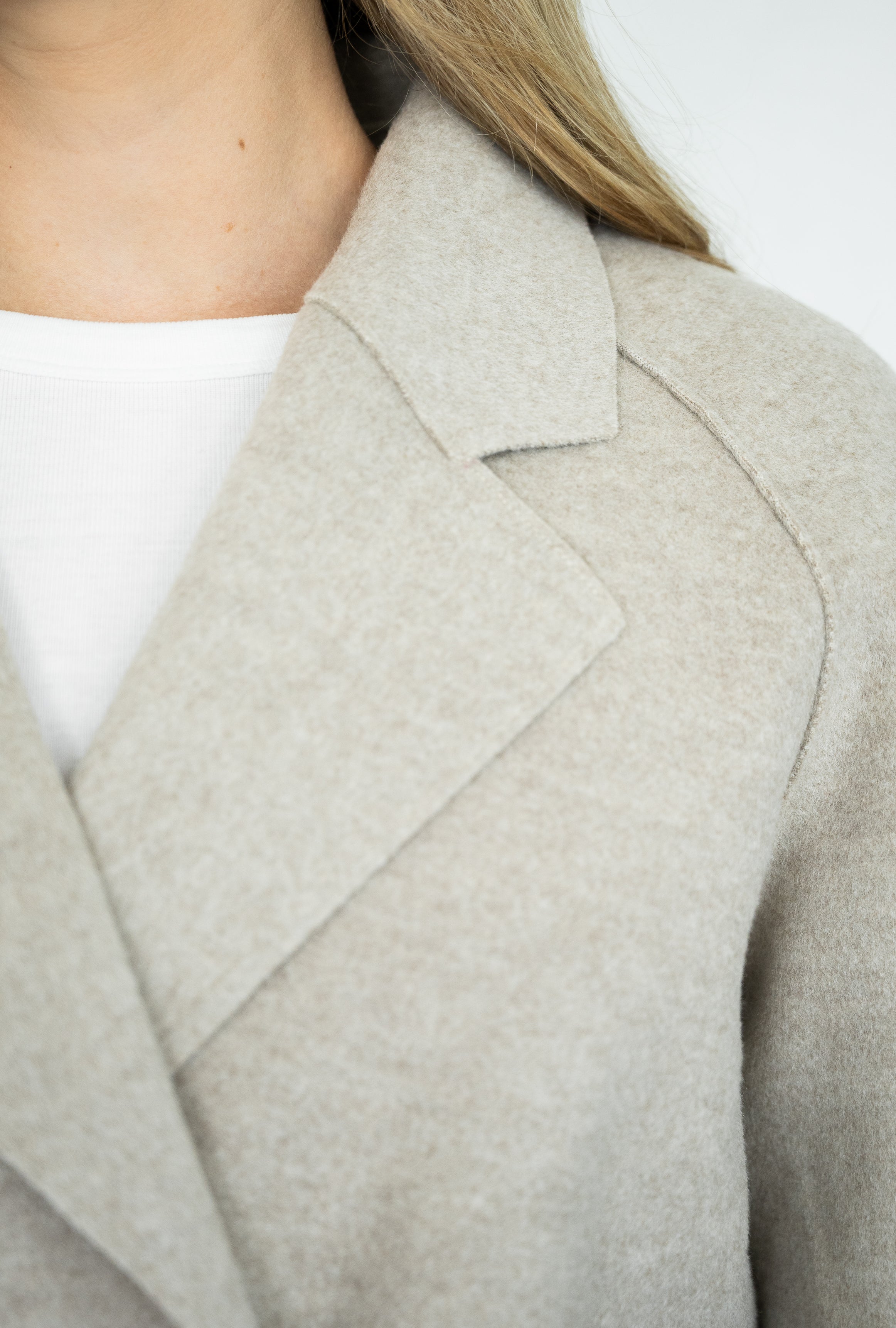 Kennedy Coat | Pebble