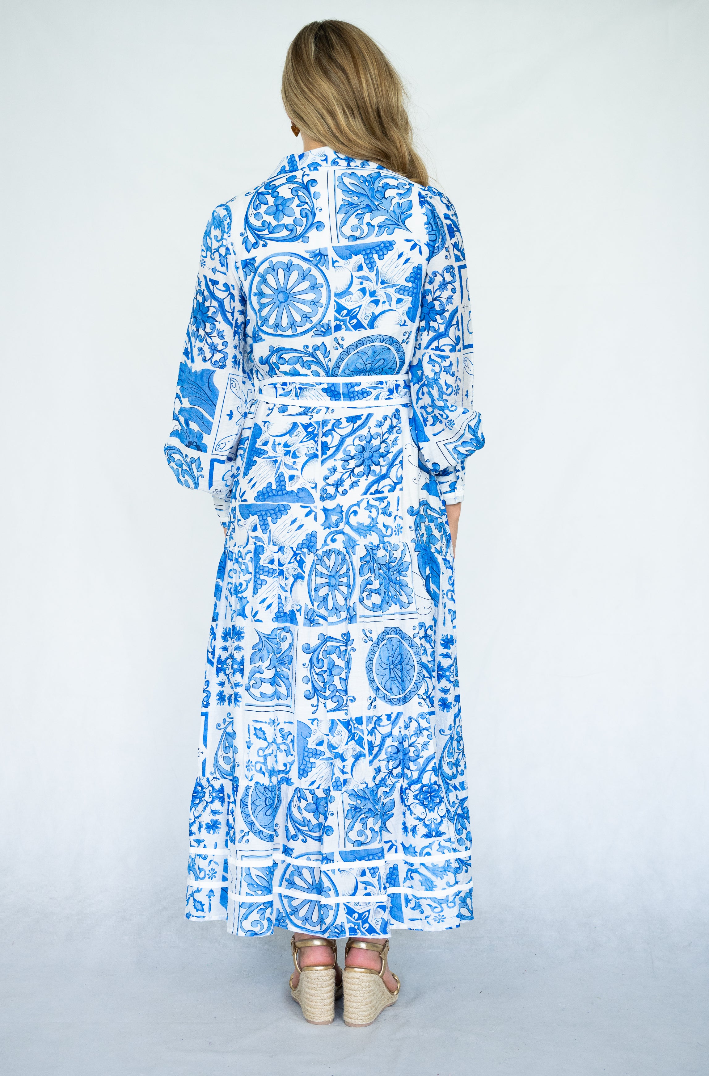 Mykonos Dress | Blue