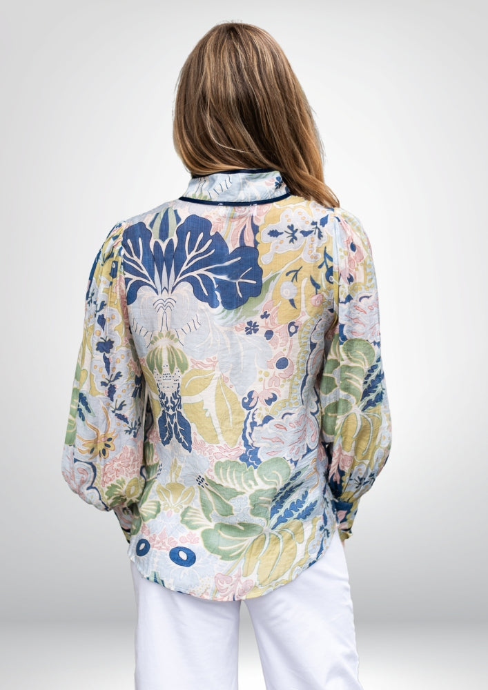 Venice Blouse  | Seagrass