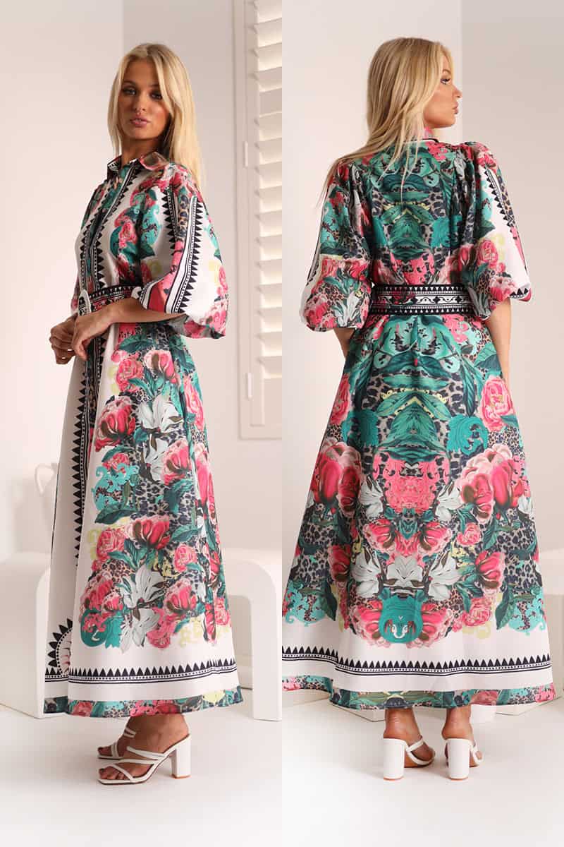 Florentina  Long Dress  | Floral