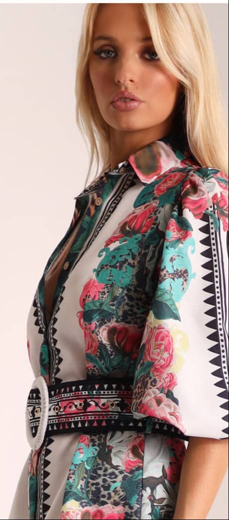 Florentina  Long Dress  | Floral