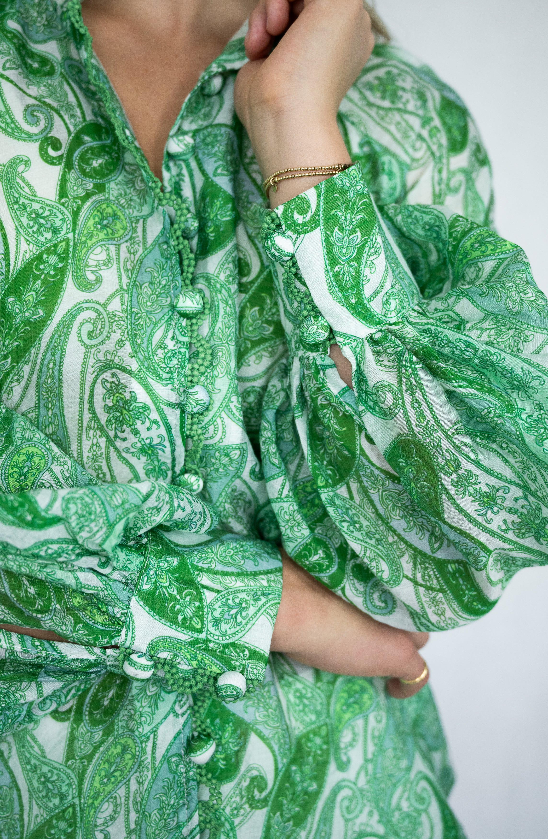 Delray Blouse |  Green