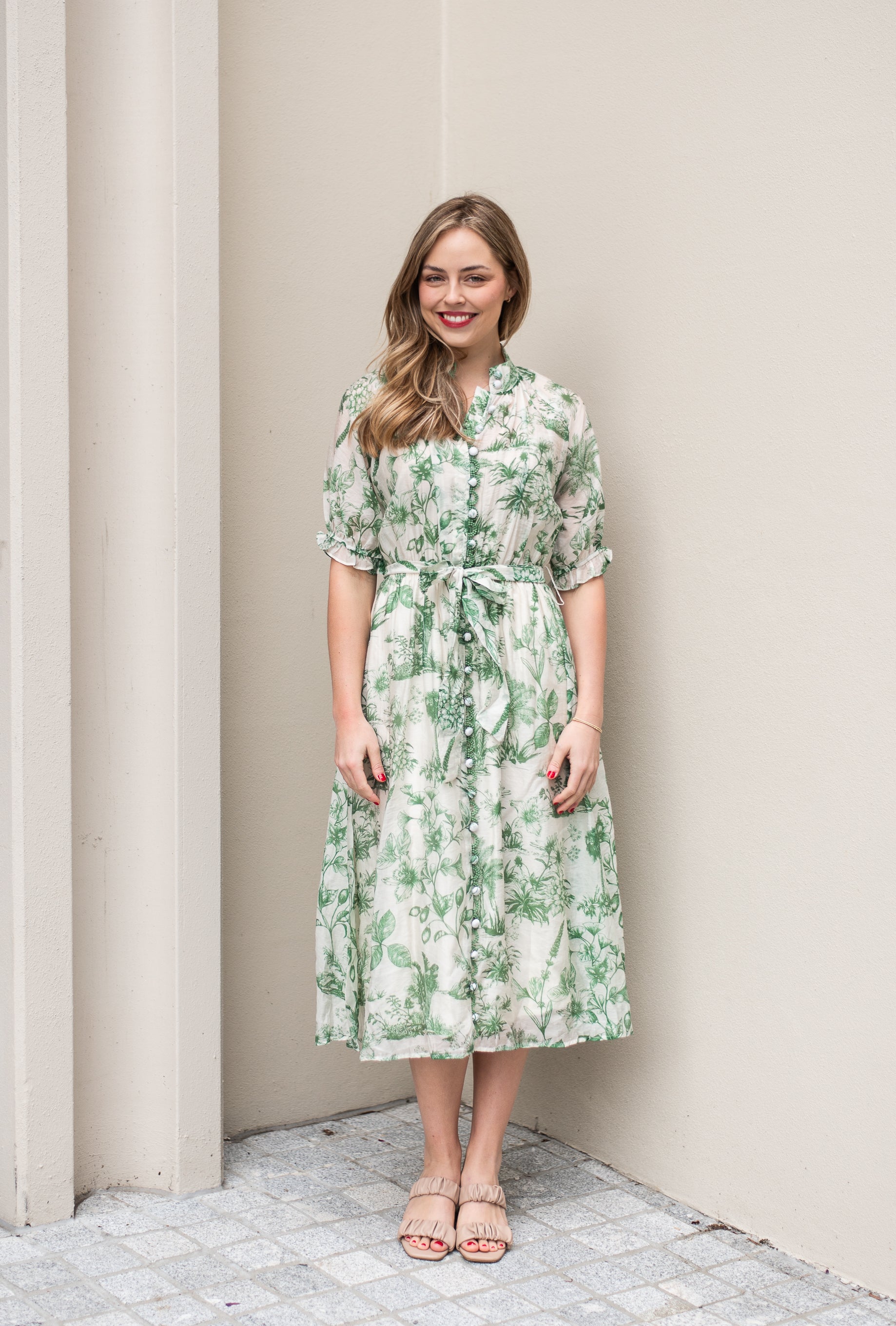 Idora  Dress  | Green