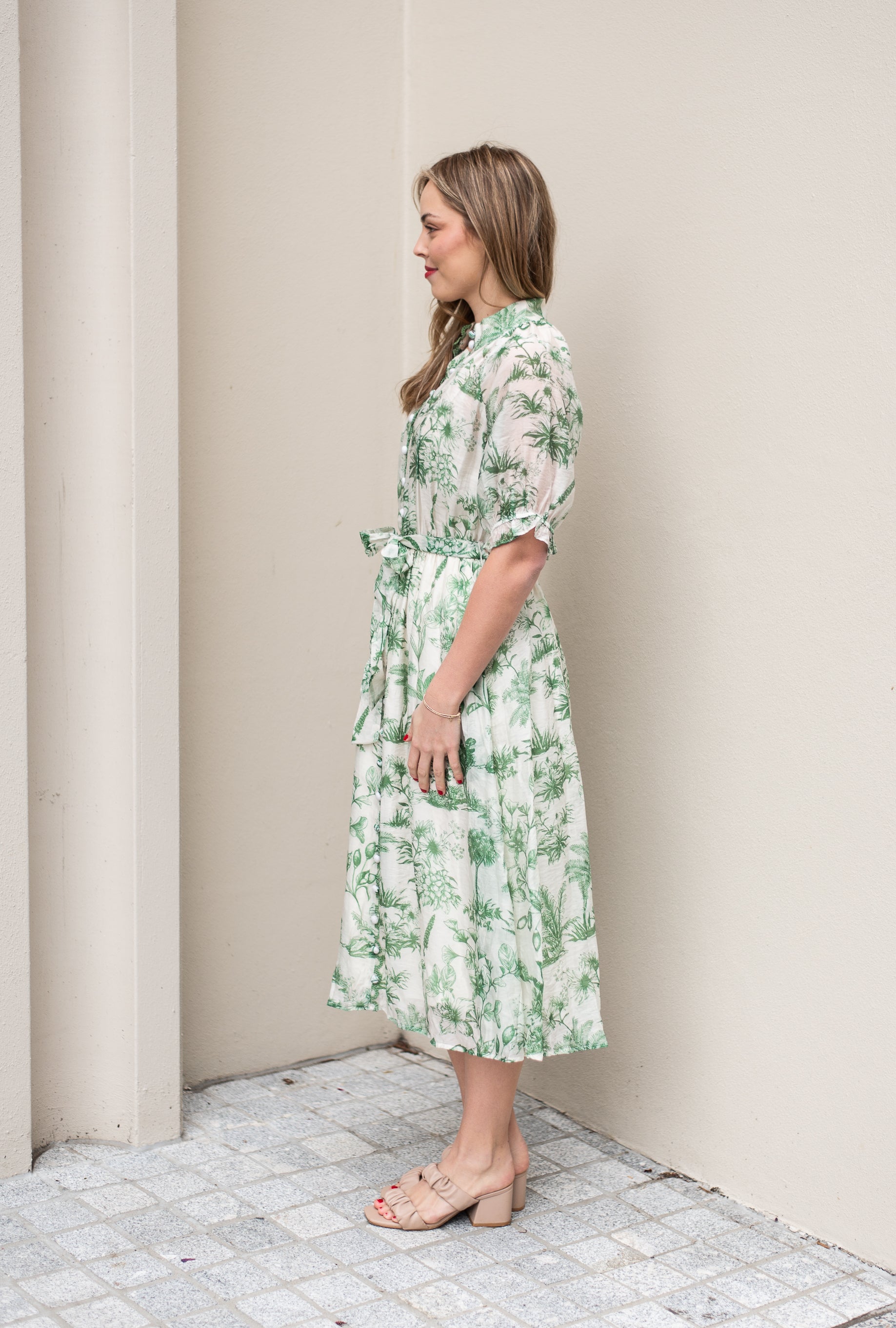 Idora  Dress  | Green