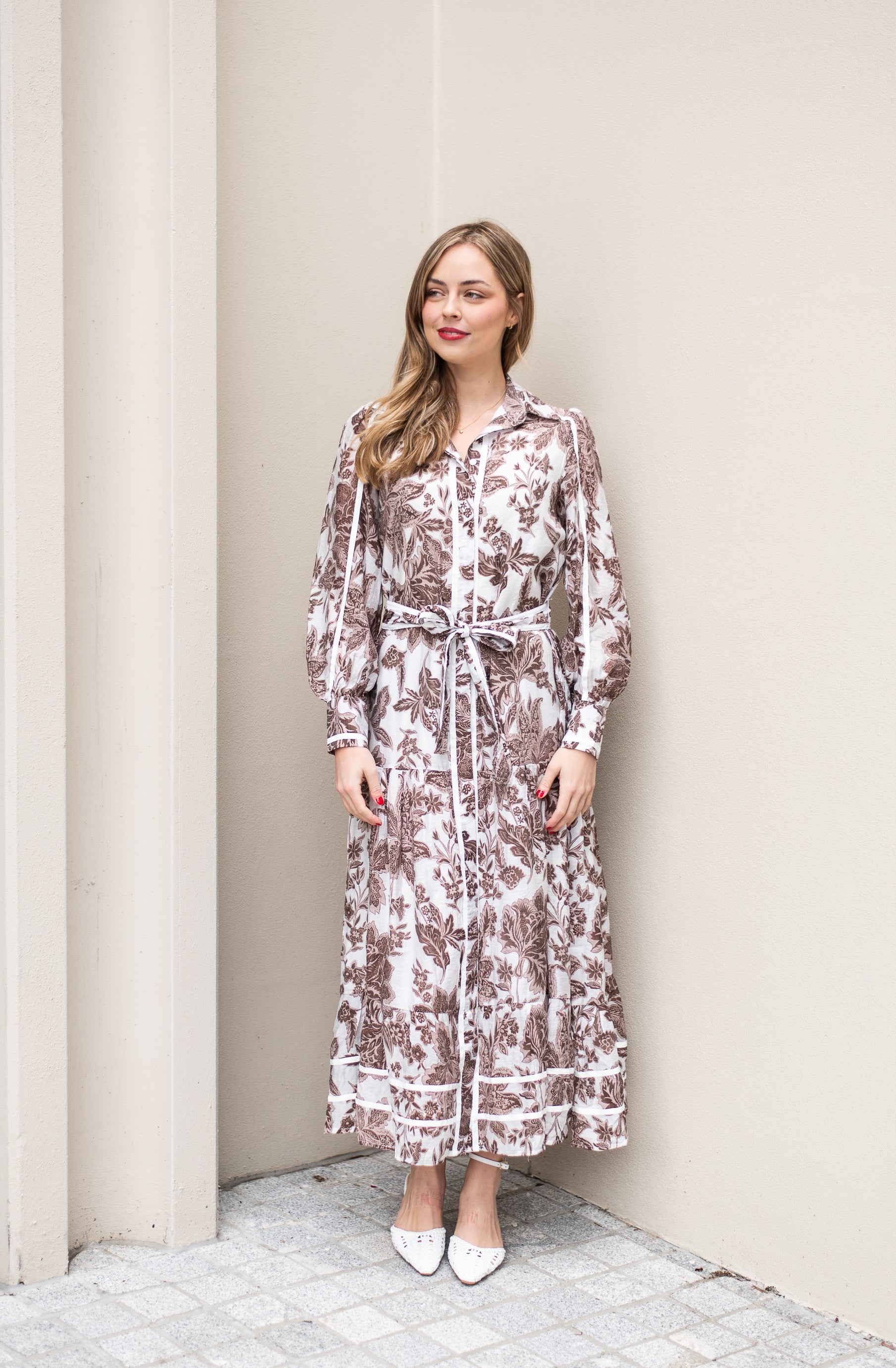 Camille Dress |  Brown
