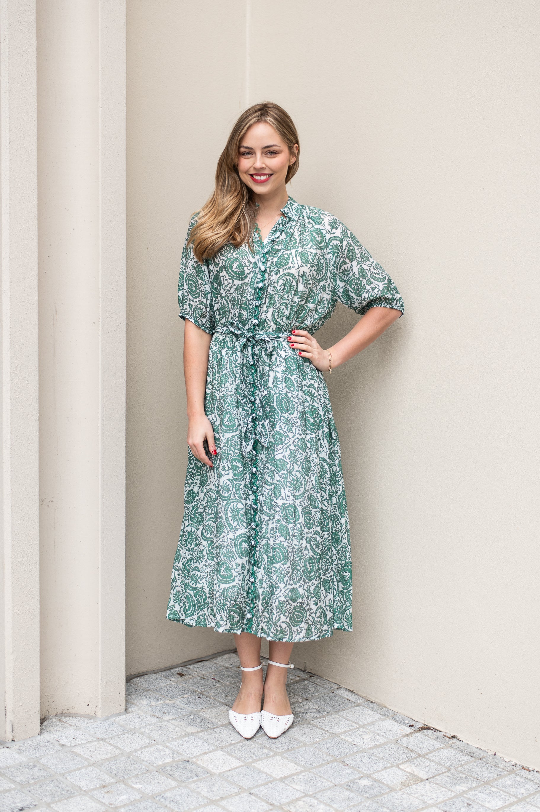 Vera Dress  | Green
