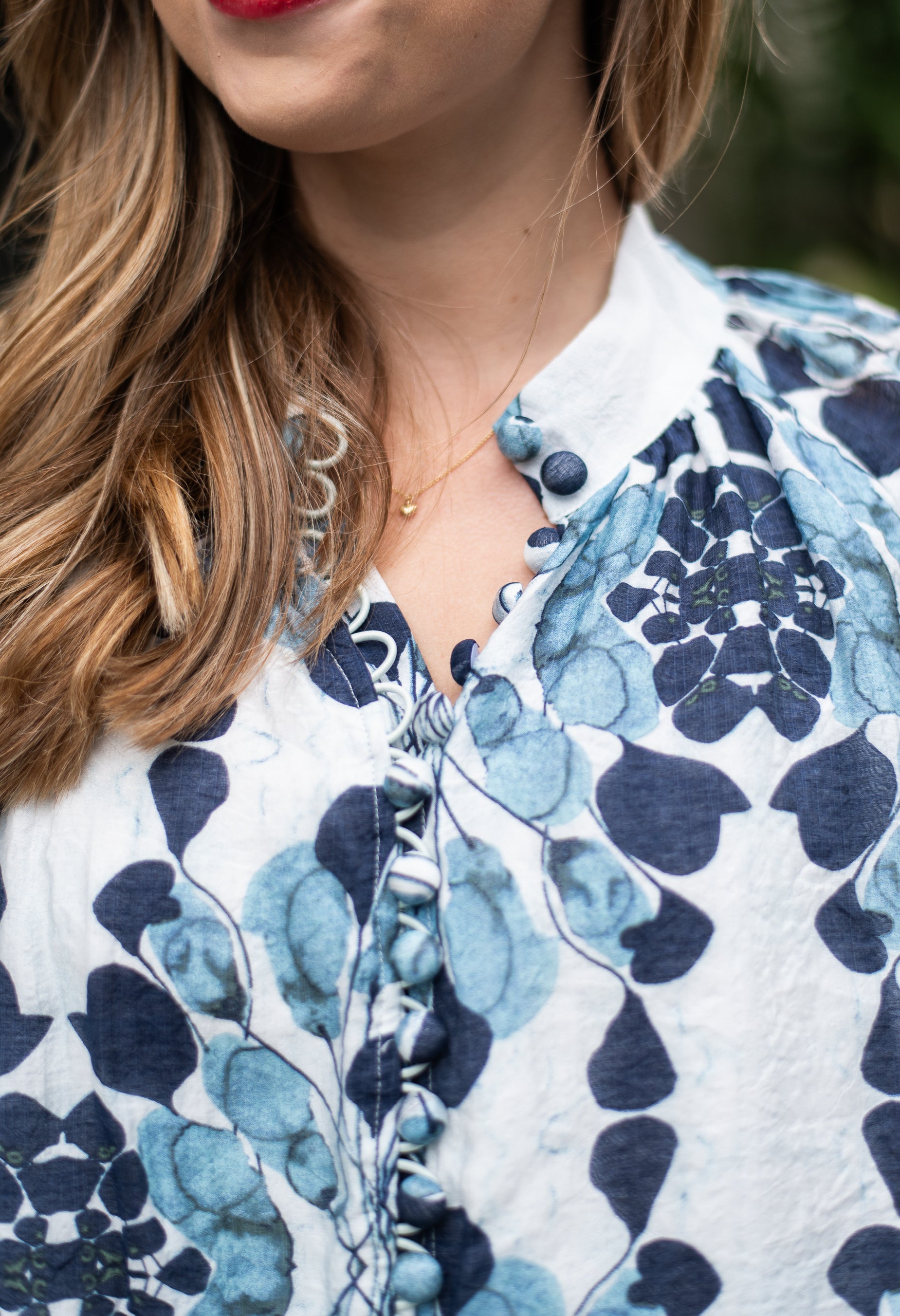 Stella Blouse  | Blue