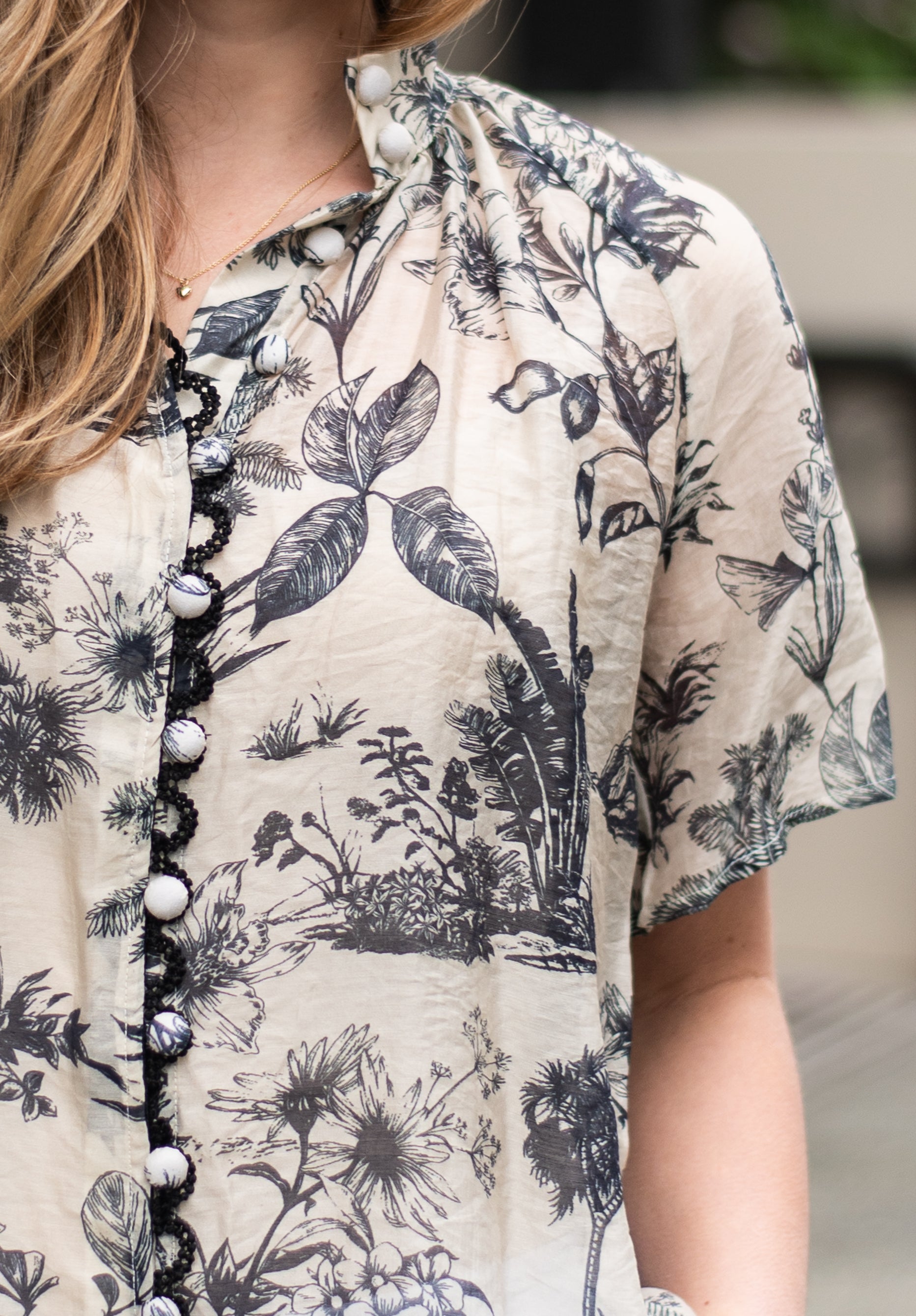 Idora  Blouse   | Black