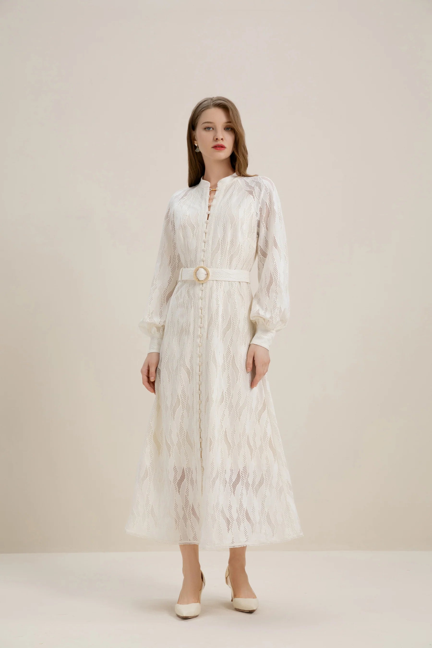 GDS Dahlia  Dress  | Winter White