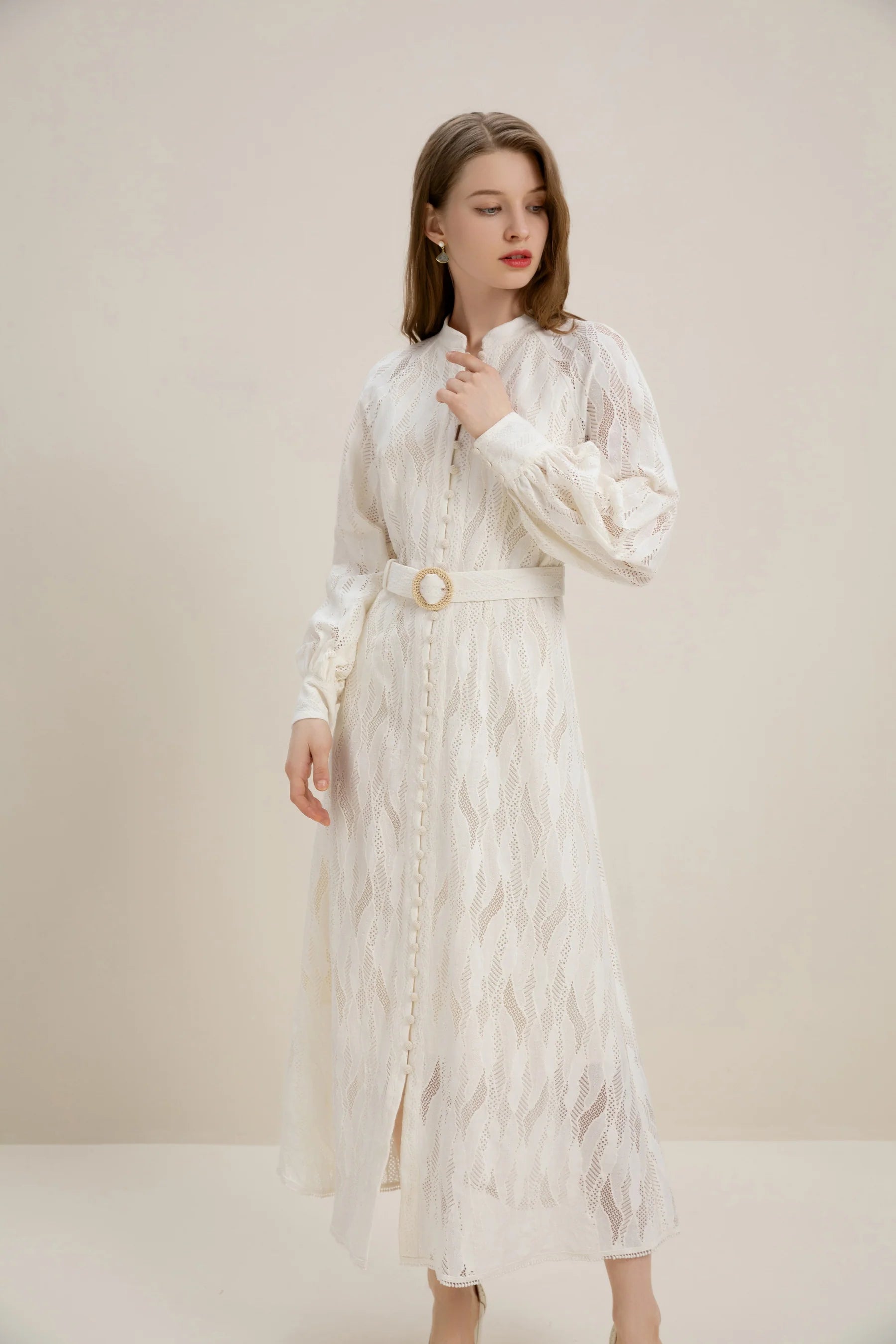GDS Dahlia  Dress  | Winter White