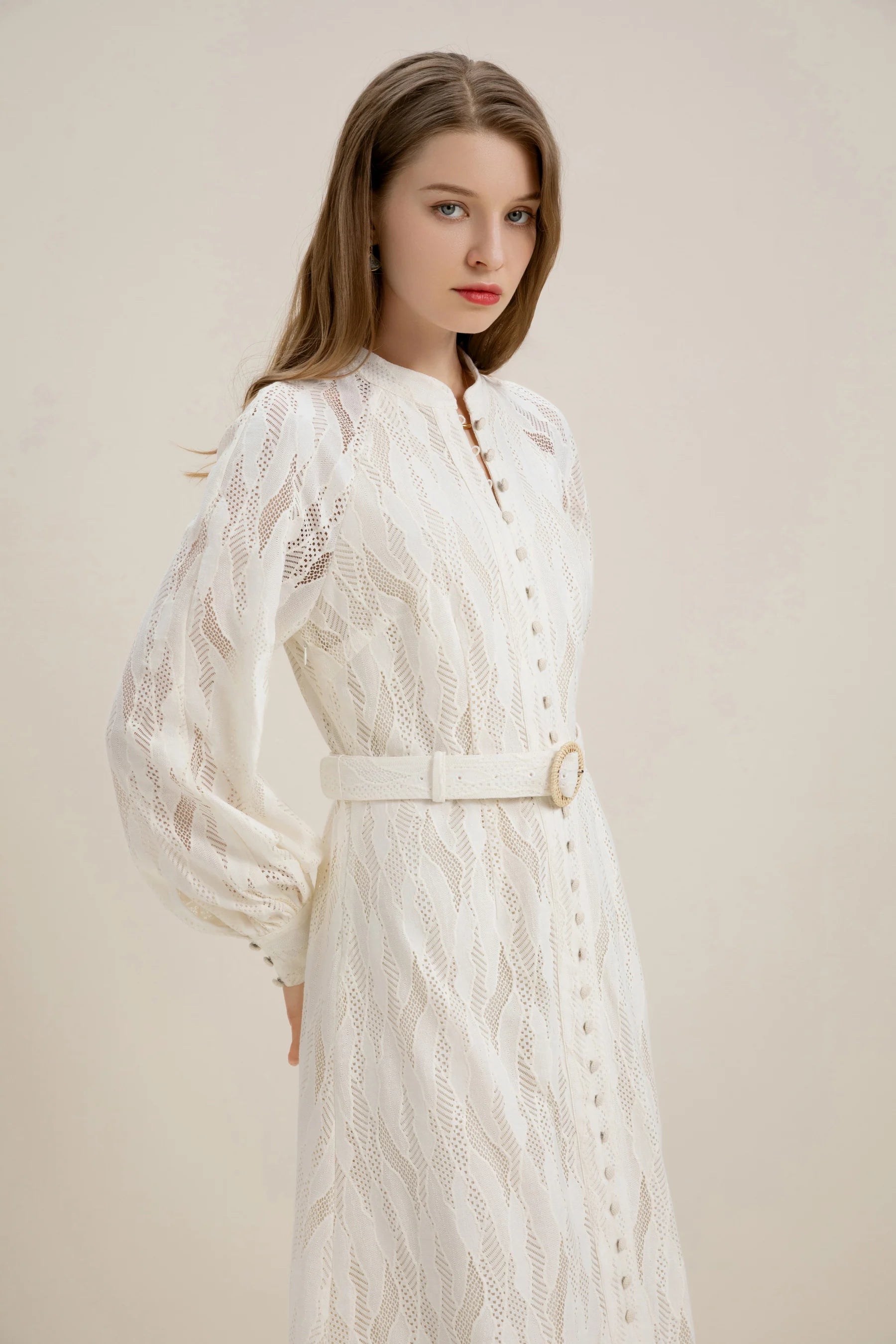 GDS Dahlia  Dress  | Winter White