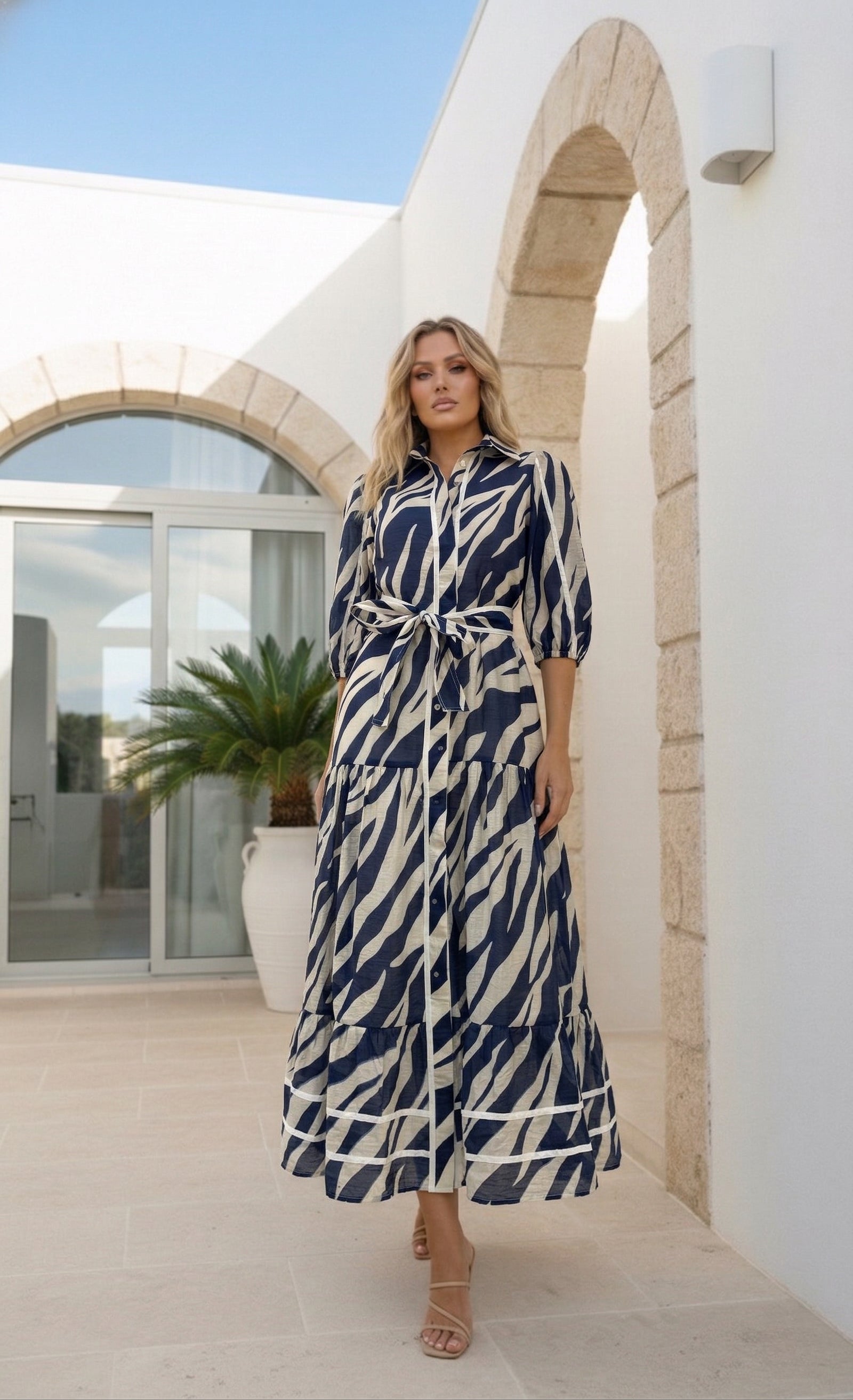 Frankie  Dress  | Navy