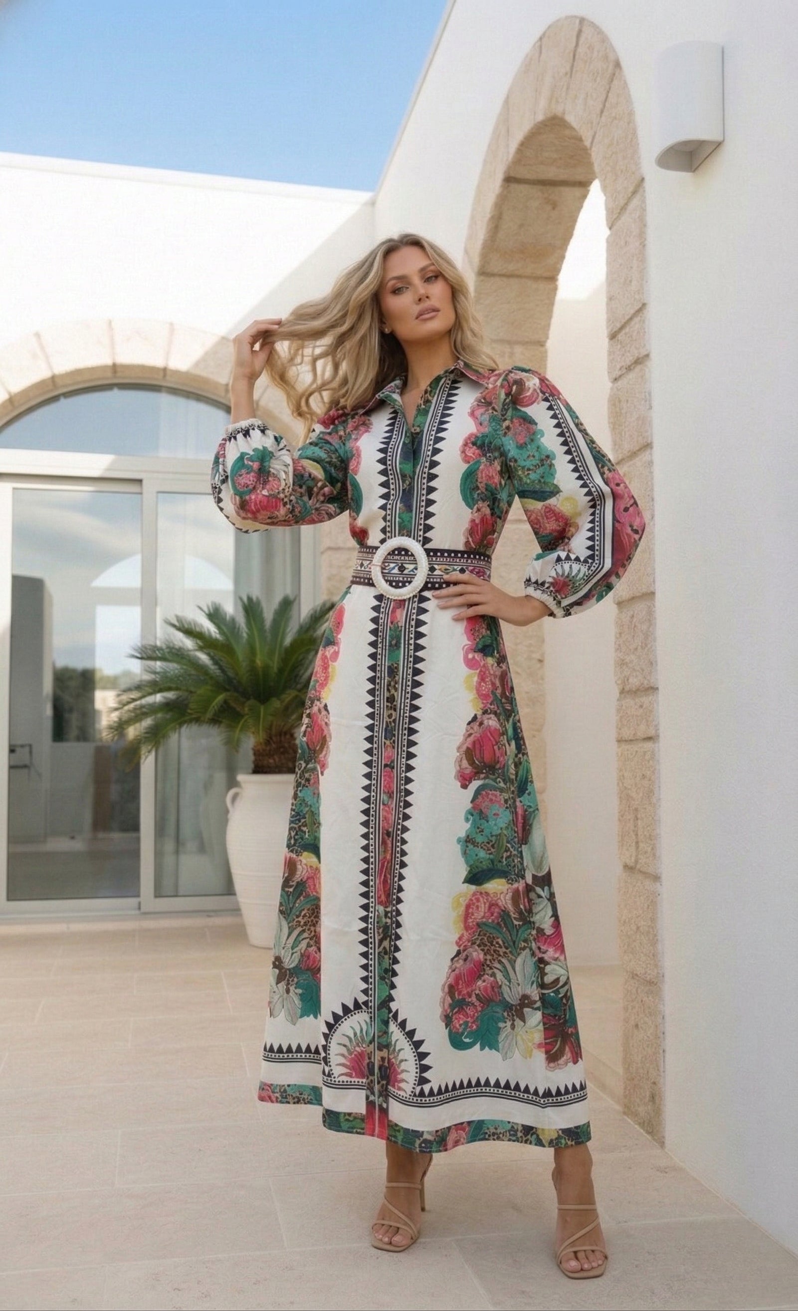 Florentina  Long Dress  | Floral