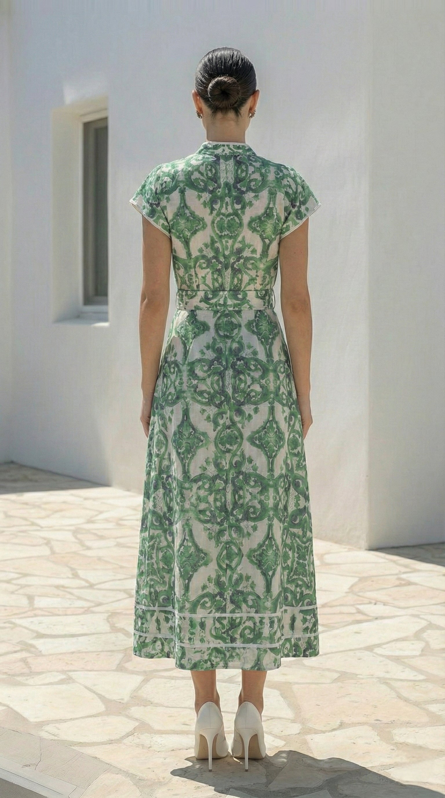 Estelle Dress  | Green