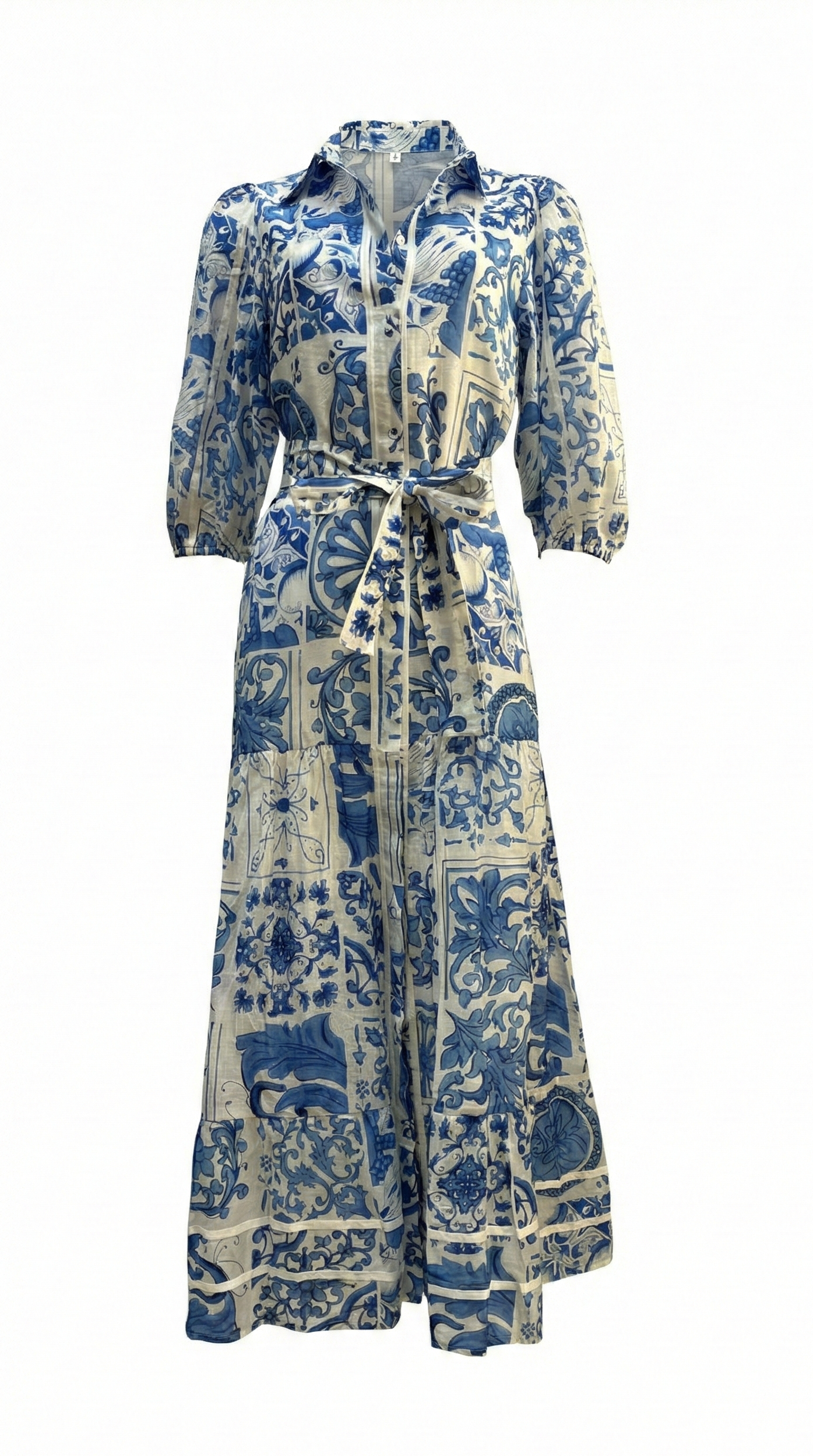 Santorini Dress  | Blue