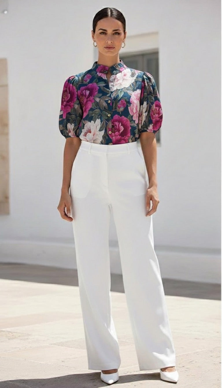 Tilly  Blouse  | Teal