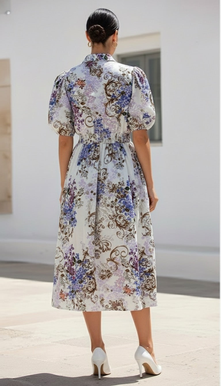 Avalee  Dress | White Floral