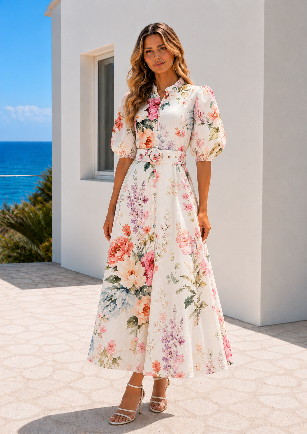 Isla Dress | Multi Floral