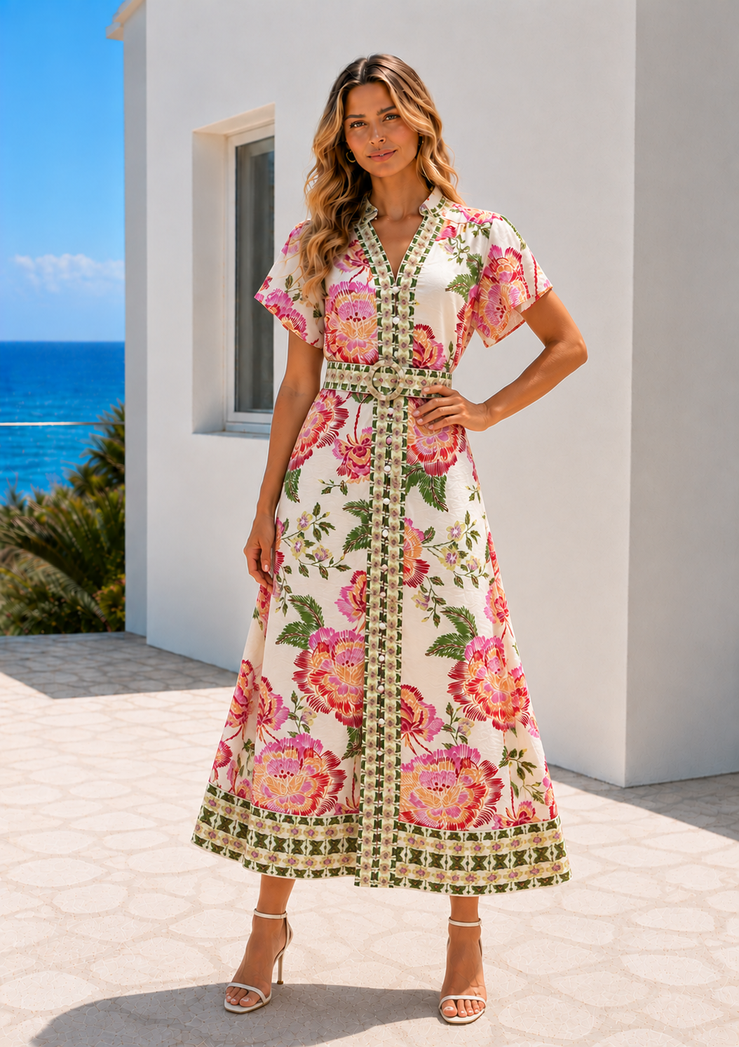 Maisie Dress | Multi Floral