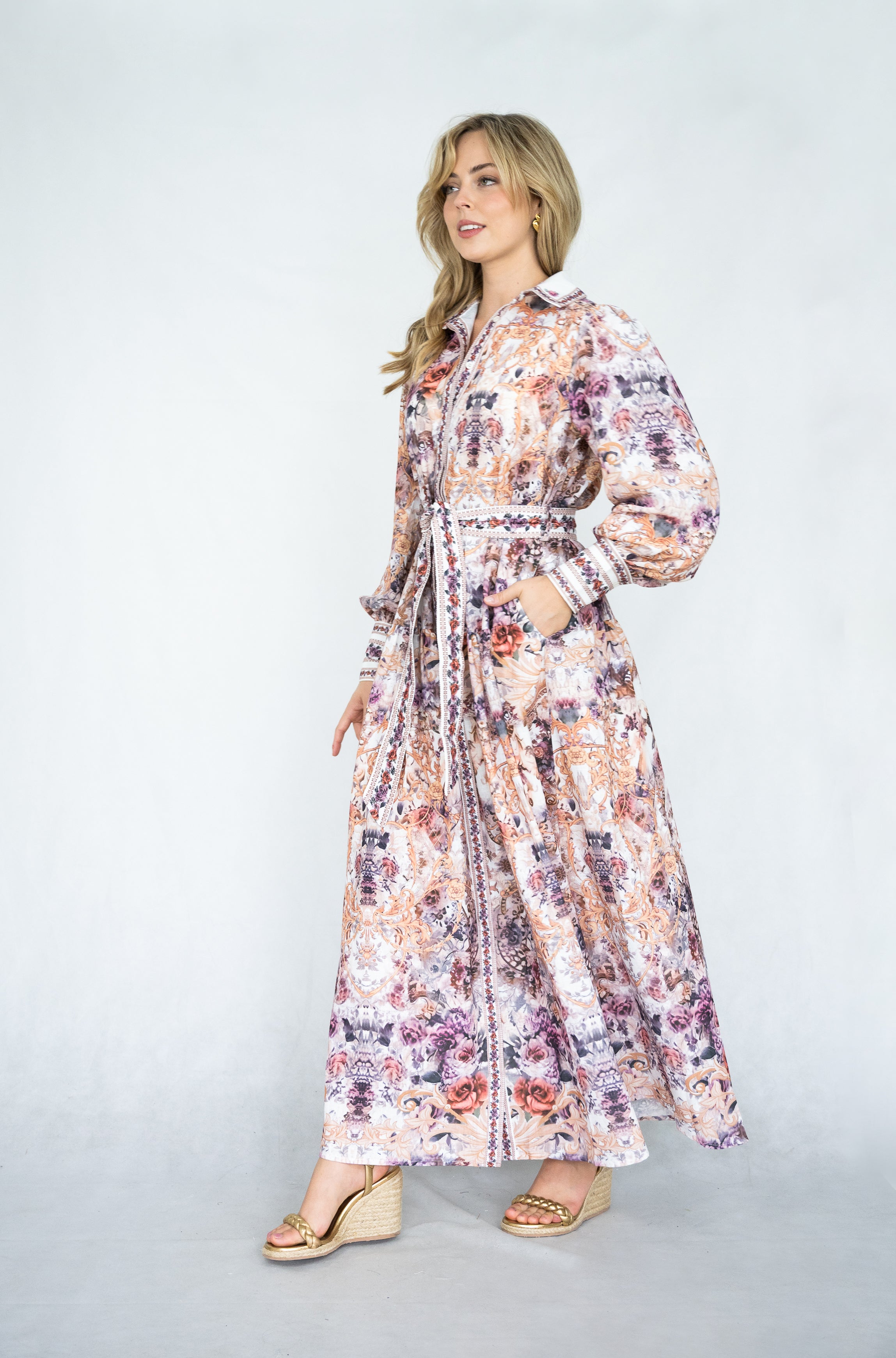 Viola Dress | Multi Floral